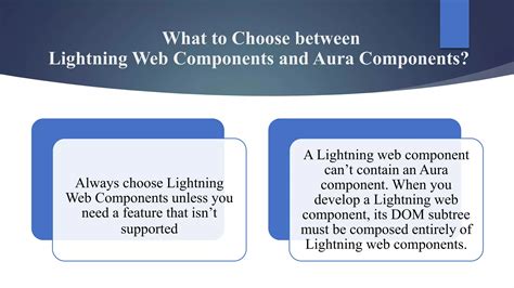 Introduction To Lightning Web Component PPT