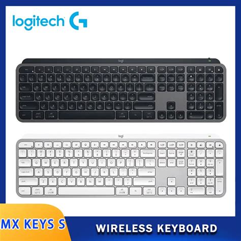 Logitech Teclado Inal Mbrico Original Mx Teclas S Perfil Bajo Fluido