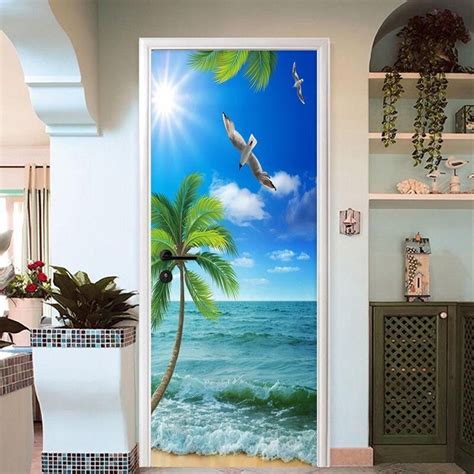 Door Murals 3d Photo 3d Wallpaper Doors Interior Design Tree