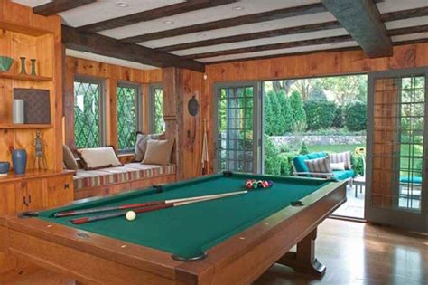 Garage Into Billiard Room With Images Garage Makeover Converted