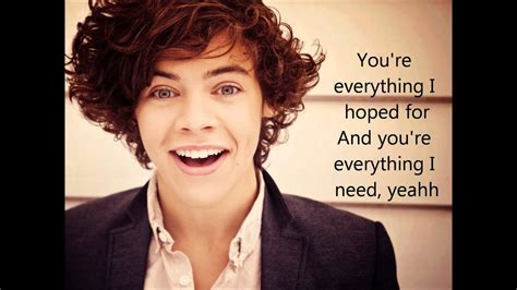 One Direction You Are So Beautiful Lyrics On Screen YouTube