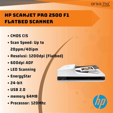 HP Scanjet Pro 2500 F1 Flatbed Scanner