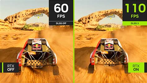 Dakar Desert Rally | NVIDIA DLSS 3 Gameplay Comparison - GameSpot