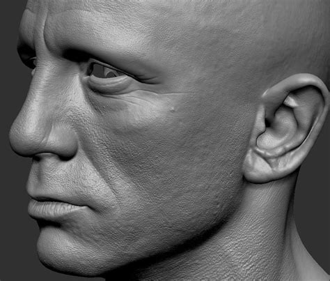 James Bond Realistic 3d Art By Luc Begin Zbrushtuts Sculpting