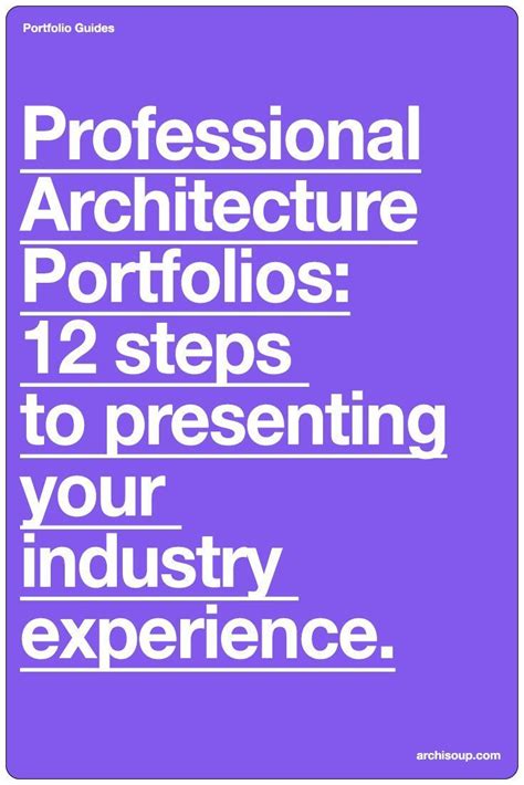 Professional Architecture Portfolios 12 Steps To Best Present Your