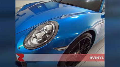 3m™ Wrap Film Series 1080 Gloss Blue Metallic Vinyl Youtube