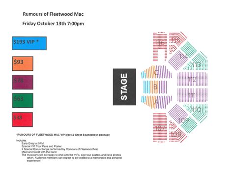 Seating Charts | Ford Wyoming Center