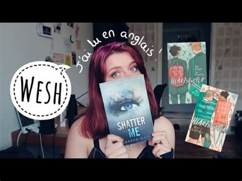 Heartstopper Shatter Me Mes Premiers Livres En Anglais Reading