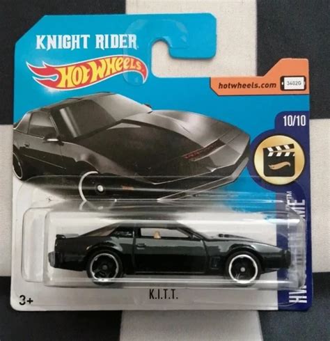 HOT WHEELS Knight Rider K I T T HW Screen Time Short Card