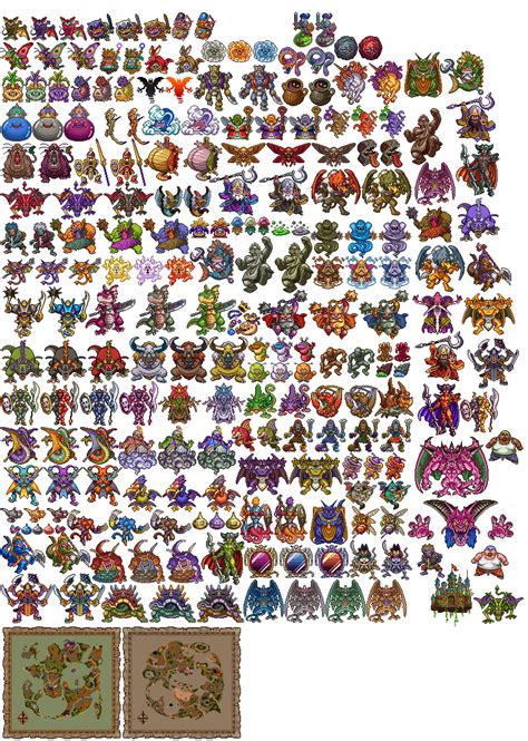 Dragon Quest Monsters All Monsters Clip Art Library