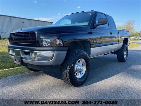 2002 Dodge Ram 2500 Laramie Slt Quad Extended Cab 5 9 Cummins Turbo Diesel 4x4 Pickup