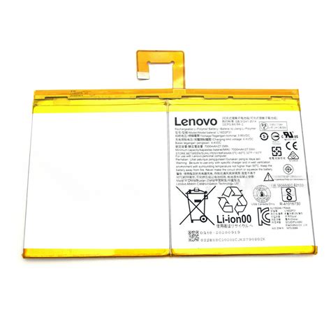 Genuine L16D2P31 Battery for Lenovo Tab 4 10 TB-X704F TB-X704A TB-X704L ...