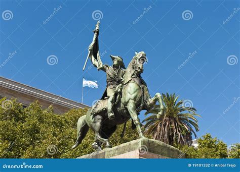 Monument of Manuel Belgrano at Buenos Aires Stock Photo - Image of daylight, summer: 19101332