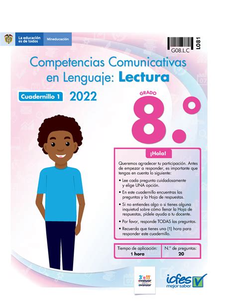 Guia Pc Competencias Comunicativasen Lenguaje Lectura Grado