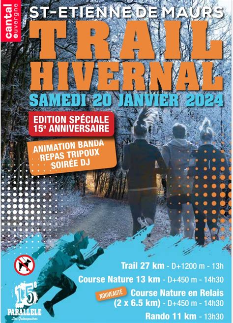 Trail Hivernal De Saint Tienne De Maurs Werun