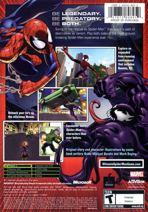 Ultimate Spider Man Para Xbox 2005