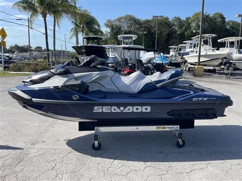 2023 Sea Doo Gtx Limited 300 Blue Abyss Riva Motorsports And Marine