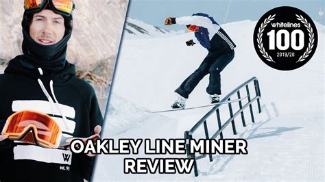 Oakley Line Miner Review The Best Snowboard Goggles 20192020 Youtube