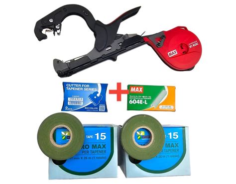 ᐉ Степлер Tapener MAX HT-R45C+ Стрічка 20 шт + Скоби Max 4800 шт + Ножі ...