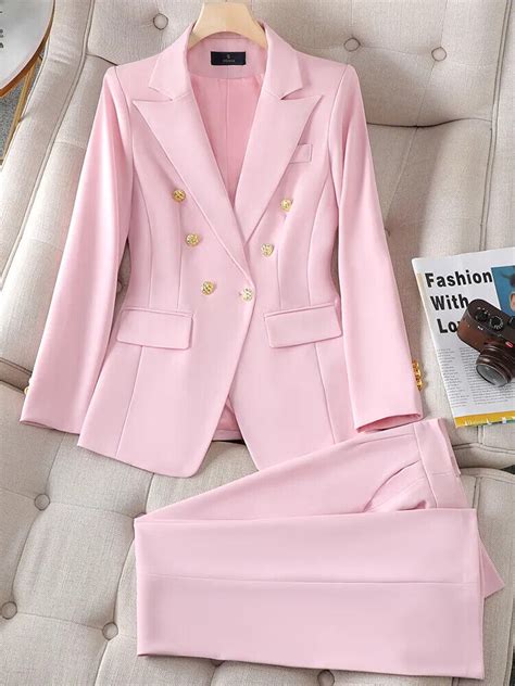 Women Suits Blazer Flare Pant Suit Office Lady Formal Business Suits