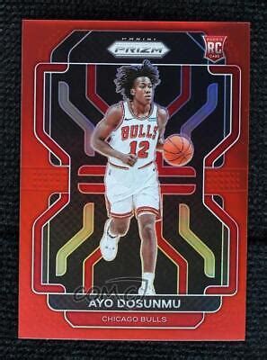 2021 22 Panini Prizm Red Prizm 281 299 Ayo Dosunmu 271 Rookie RC EBay