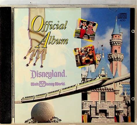 The Official Album Of Disneyland And Walt Disney World Cd 1991 Best