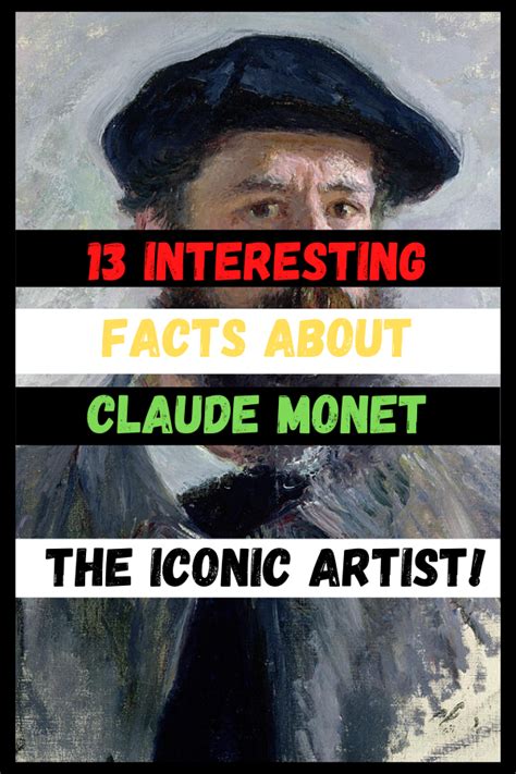 Interesting Facts About Claude Monet The Iconic Artist Claude