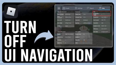 How To Turn Off Ui Navigation In Roblox A Step By Step Guide Youtube