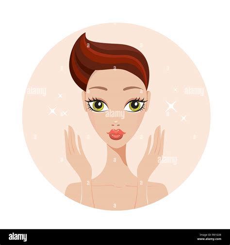 Short Hair Stock Vector Images Alamy