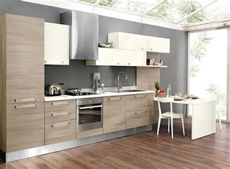 Foto Cocina Blanca Lineal De Ebanisteria Carpinteria Y Muebles Sobre