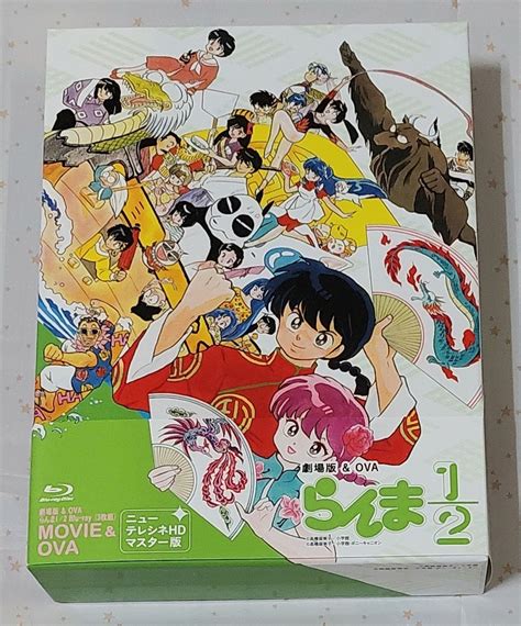 【目立った傷や汚れなし】100円～♪ 国内正規品 劇場版andova「らんま12」blu Ray Box 3枚組 映画3作ova11話