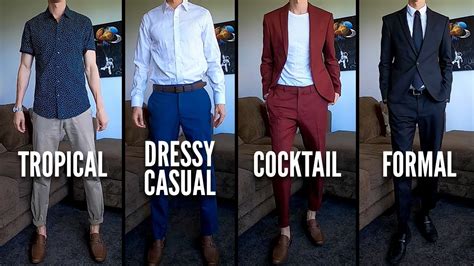 Wedding Dress Codes For Men What To Wear Youtube