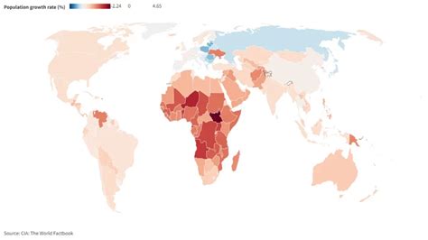 CIA revela os países que mais crescem no mundo - Olhar Digital