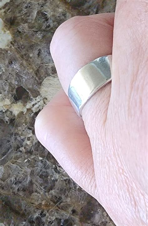 Retired James Avery Engravable Band Ring Size Simp Gem