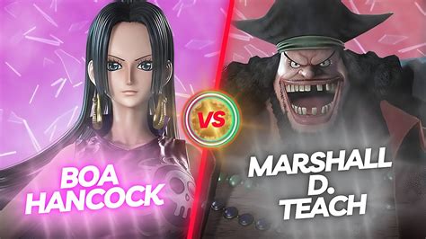 Boa Hancock Vs Marshall D Teach Battle 🔥 Jump Force Gameplay 🔥 Anime X Gamerz 🔥 [one Piece