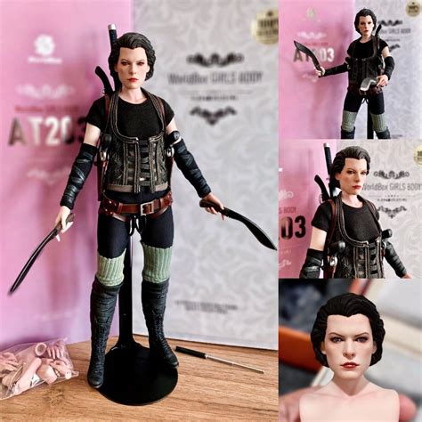 Resident Evil Alice 1 6 Scale Custom Hot Toys Figure Compatible With