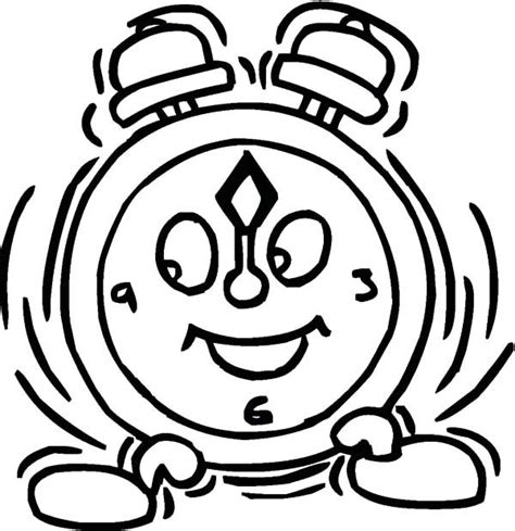 Alarm Coloring Page Coloring Pages