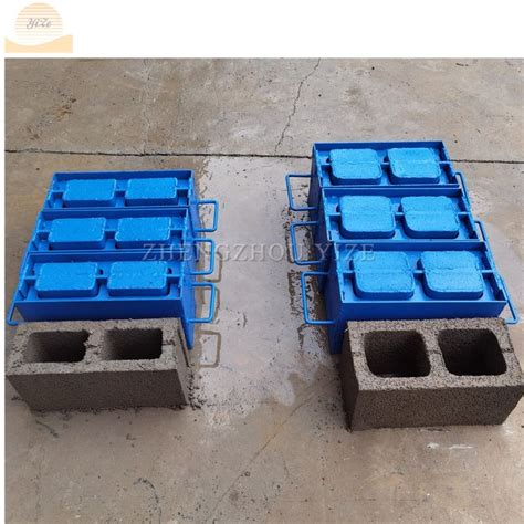 Manual Interlocking Hollow Concrete Blocks Cement Brick Mold Https M