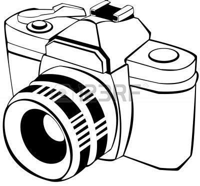 Free Black And White Camera Clipart, Download Free Black And White ...