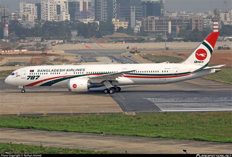 S2 AJX Biman Bangladesh Airlines Boeing 787 9 Dreamliner Photo By