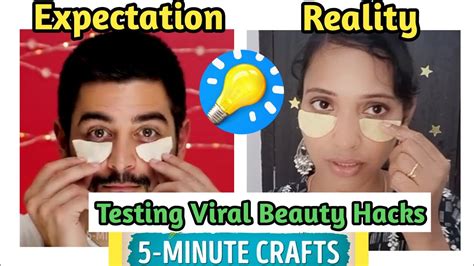 Testing Out Viral Makeup And Skincare Hacks By 5 Minutes Crafts😱in தமிழ்