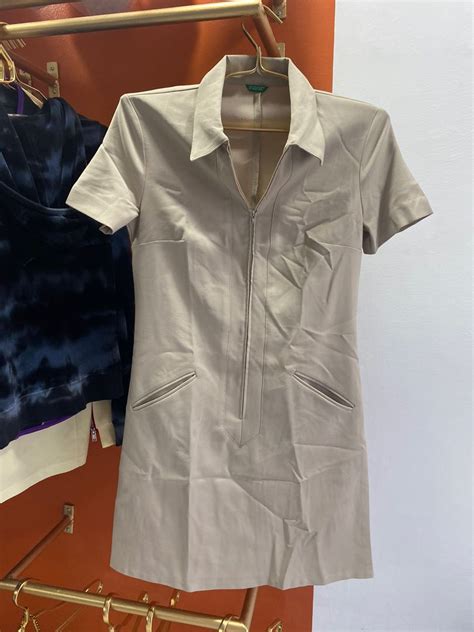 UNITE COLORS OF BENETTON NUDE DRESS Women S Fashion Dresses Sets Dresses On Carousell