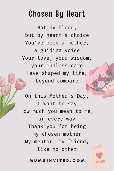 40 Mother’s Day Poems To Warm Her Soul - Mums Invited