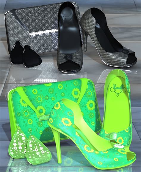 Totally Hot Accessories 3D Figure Assets Nirvy