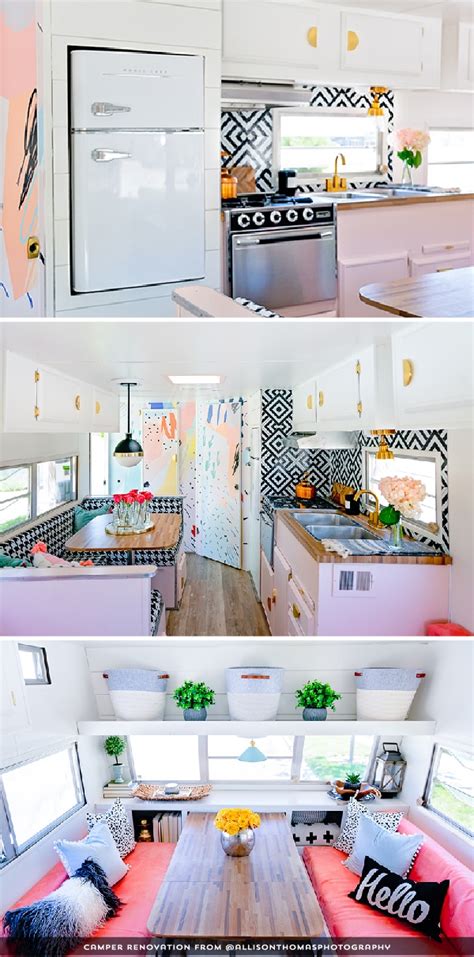 Vintage camper renovation from @allisonthomasphotography