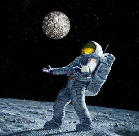 Создать мем "on the moon, в космос, космонавт обои hd" - Картинки ...