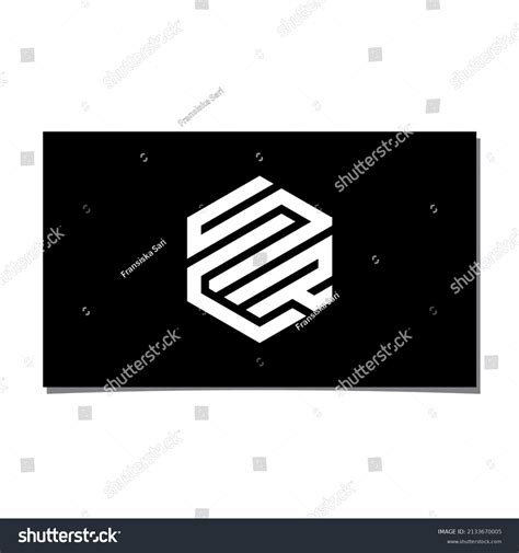 Scr Hexagon Logo Design Vector Stock Vector (Royalty Free) 2133670005 ...