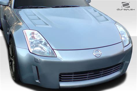 2007 Nissan 350z 0 Hood Body Kit 2007 2008 Nissan 350z Z33 Duraflex