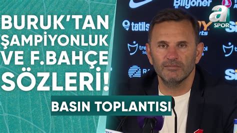 Galatasaray 6 1 Sivasspor Okan Buruk Maç Sonu Basın Toplantısı A Spor