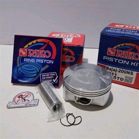 Jual Piston Kit Ns Seher Set Ring Kawasaki Bajaj Pulsar Fulsar Ns